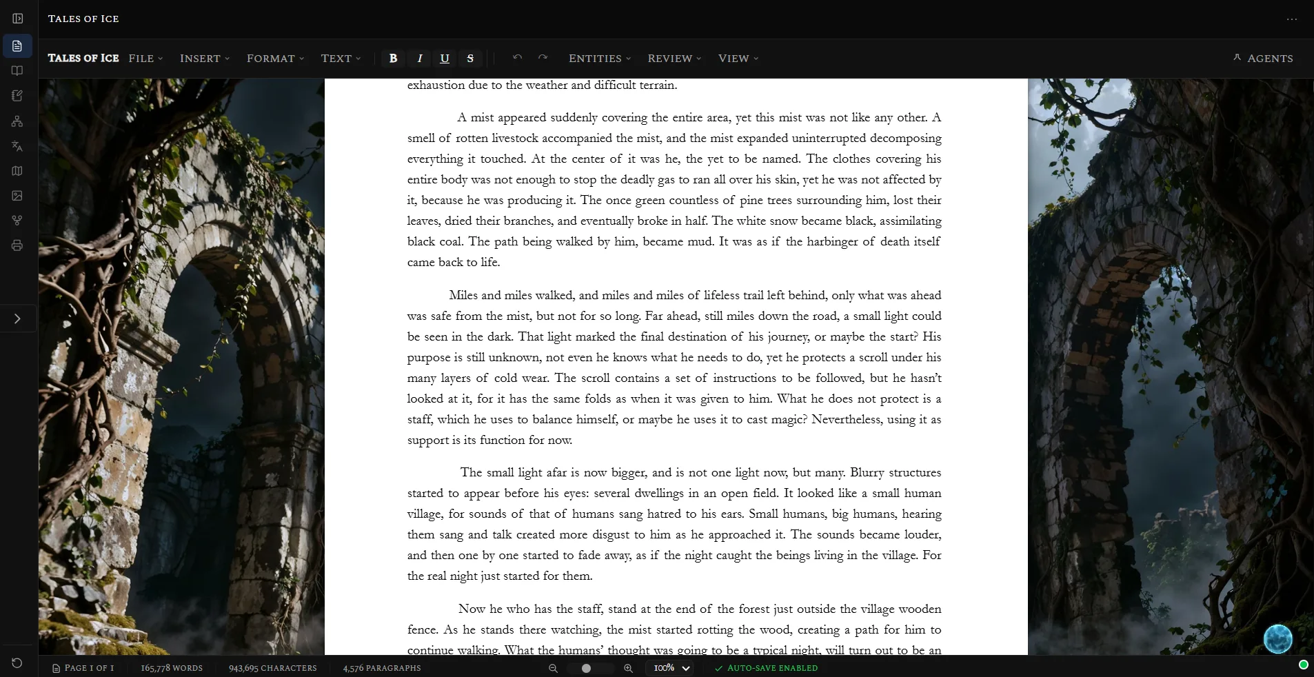An Immersive Page